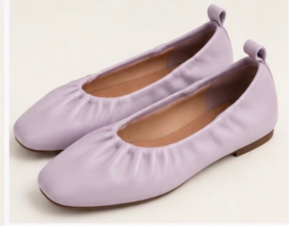 Paolo - Newry-L - Nappa Leather Ballet Flats - Lavender